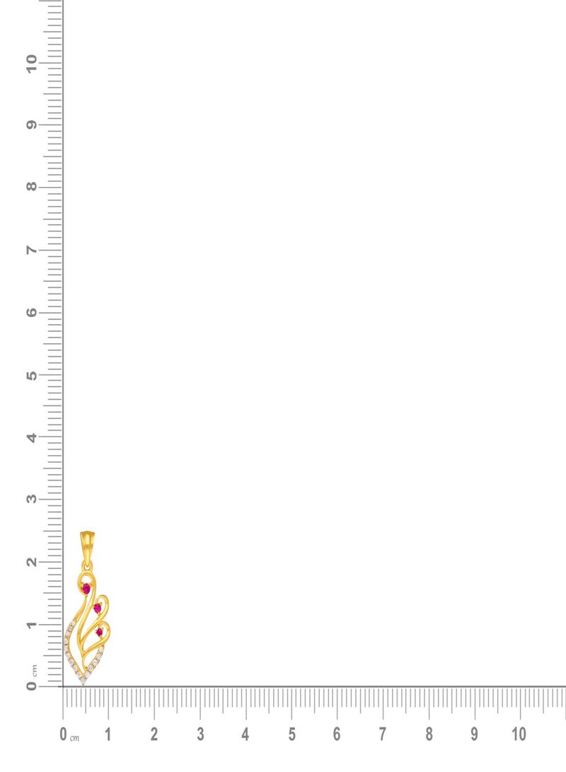 Malabar Gold and Diamonds قلادة ذهبية 22 قيراط (نقاء 916) PDDZL23095AEY - Image 5
