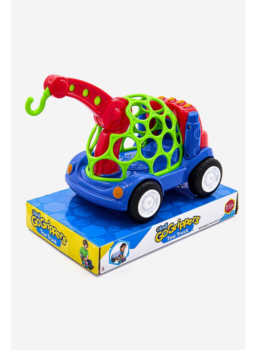 Oball Go Grippers Tow Truck, Blue and Red  - Image 5