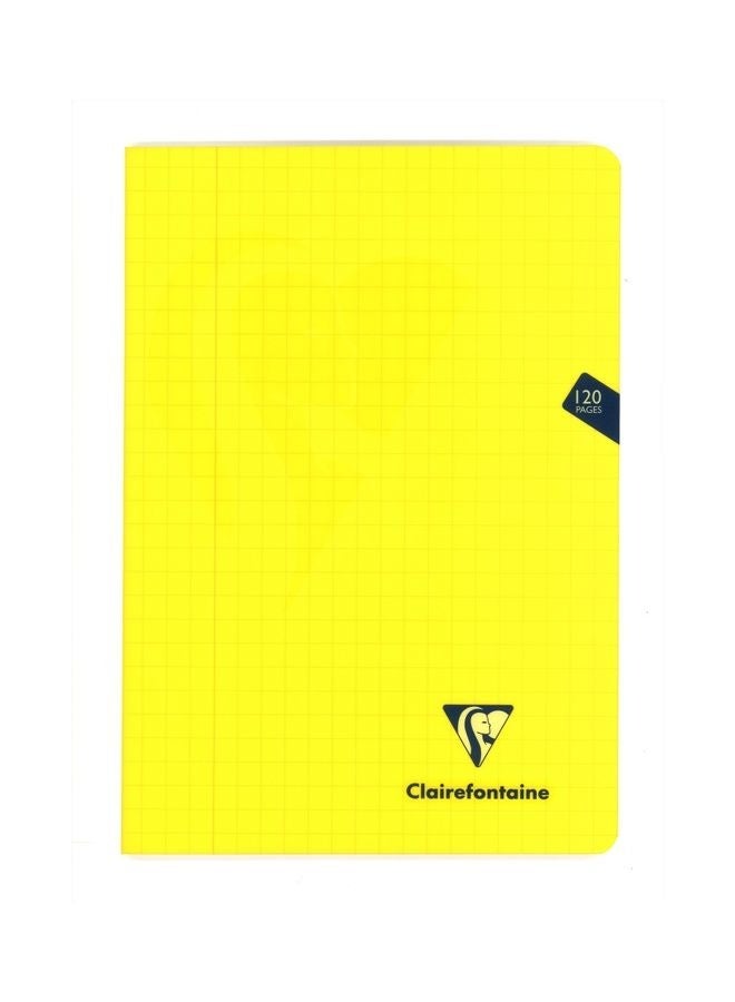 Clairefontaine 10mm Square Lined Notebook A4 Size 120 Pages Assorted Colours - Image 4