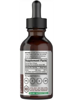 Horbäach Liquid Iodine Plus, 150mcg, 2 fl.oz  - Image 2
