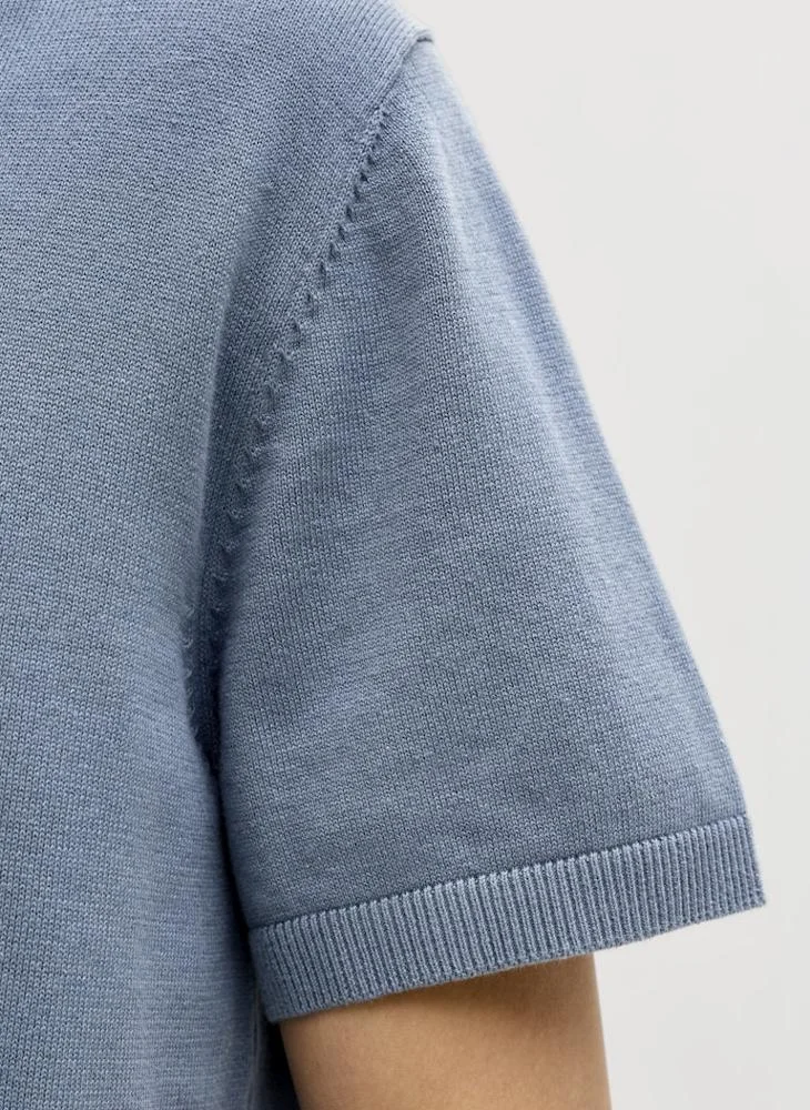 JACK & JONES  Short sleeve knit Polo shirt for Men | Best Price UAE