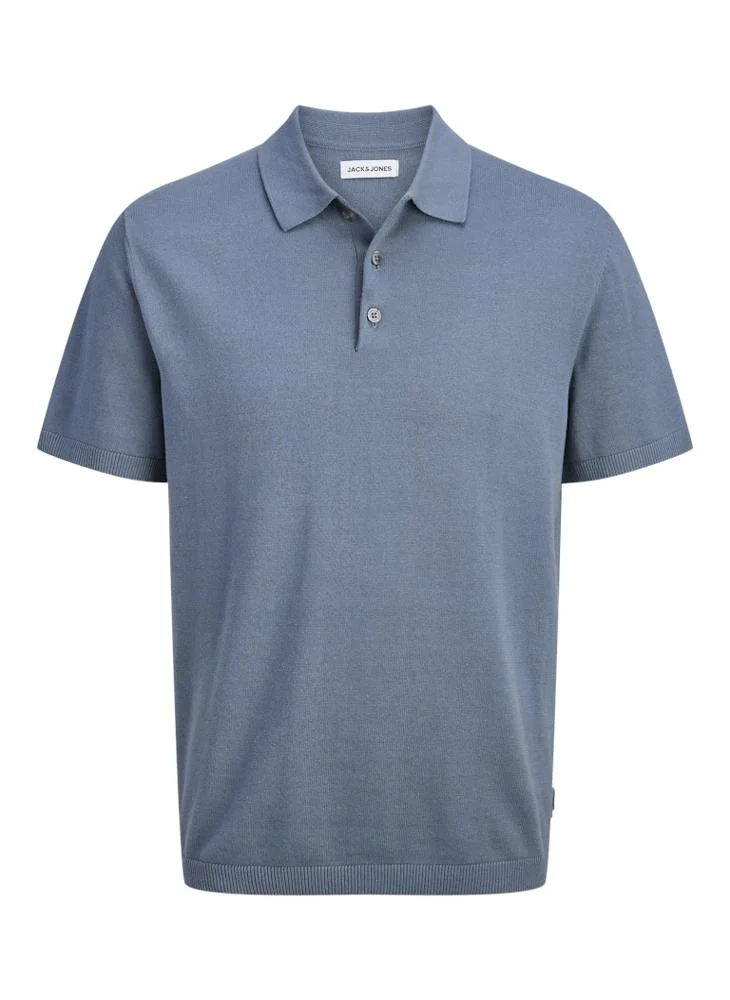 JACK & JONES  Short sleeve knit Polo shirt for Men | Best Price UAE