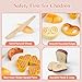 Smartwo Wooden Play Food Toys for ToddlerKids Baking Cutting Game SetChildren Kitchen Bakery Pretend PlayEarly Educational Toy Gift for Boys Girls - Image 4