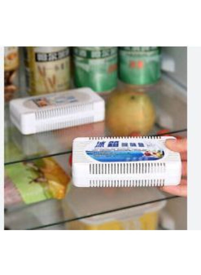 Refrigerator Deodorizer, Fridge and Freezer Odor Eliminator, Natural Smell Remover and Moisture Absorber for Wardrobe, Activated Charcoal, Closet, Car, Litter Box, and Basement - Image 2