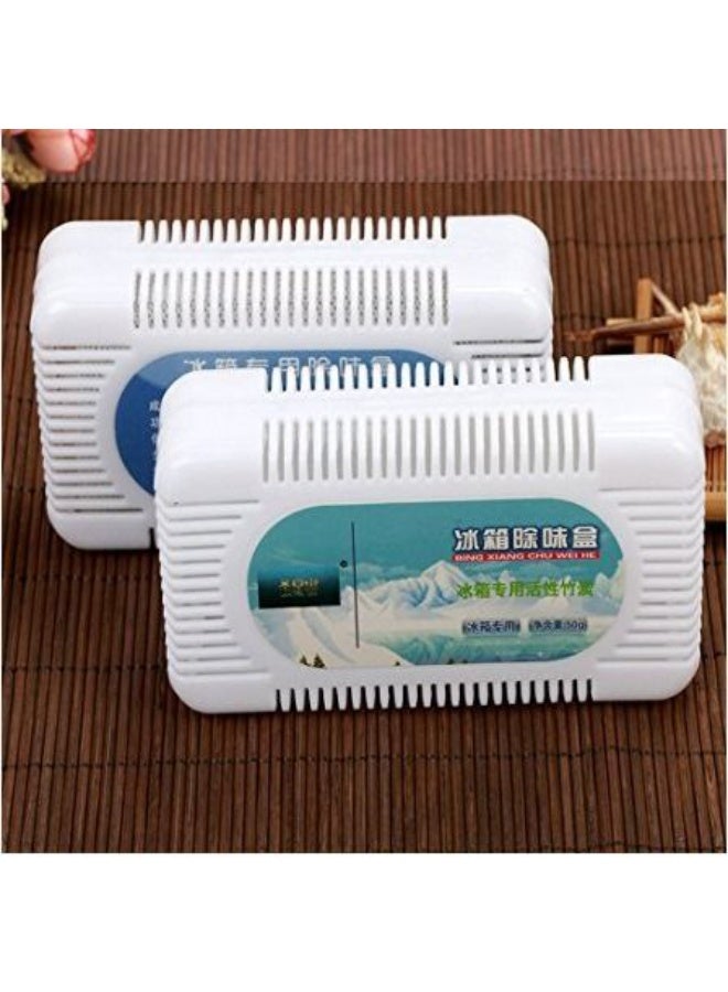 Refrigerator Deodorizer, Fridge and Freezer Odor Eliminator, Natural Smell Remover and Moisture Absorber for Wardrobe, Activated Charcoal, Closet, Car, Litter Box, and Basement - Image 3