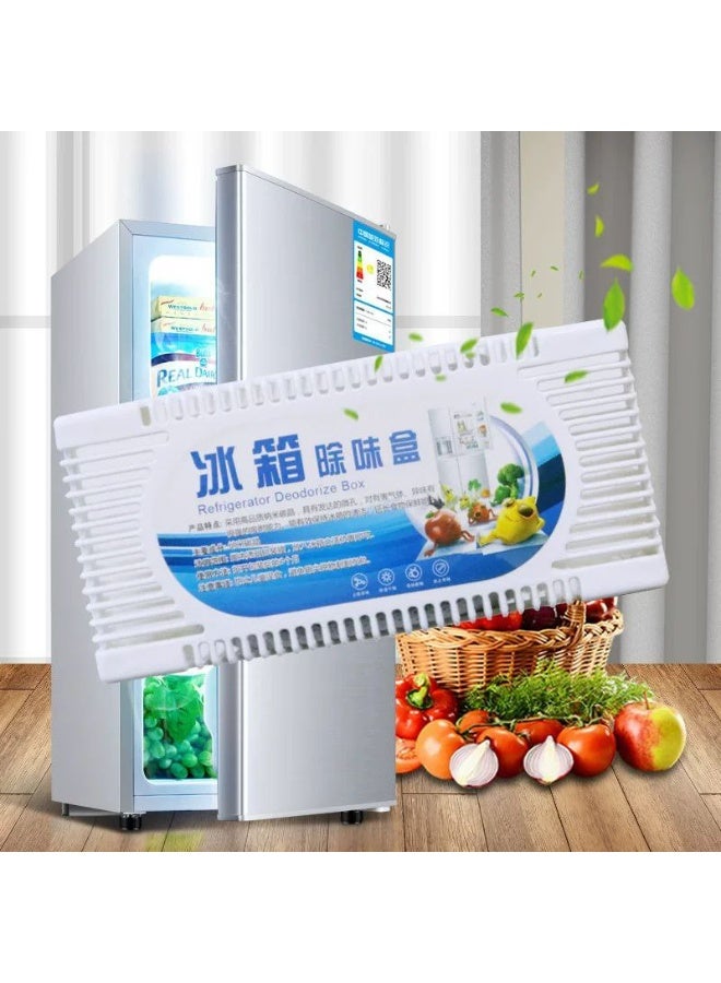 Refrigerator Deodorizer, Fridge and Freezer Odor Eliminator, Natural Smell Remover and Moisture Absorber for Wardrobe, Activated Charcoal, Closet, Car, Litter Box, and Basement - Image 4