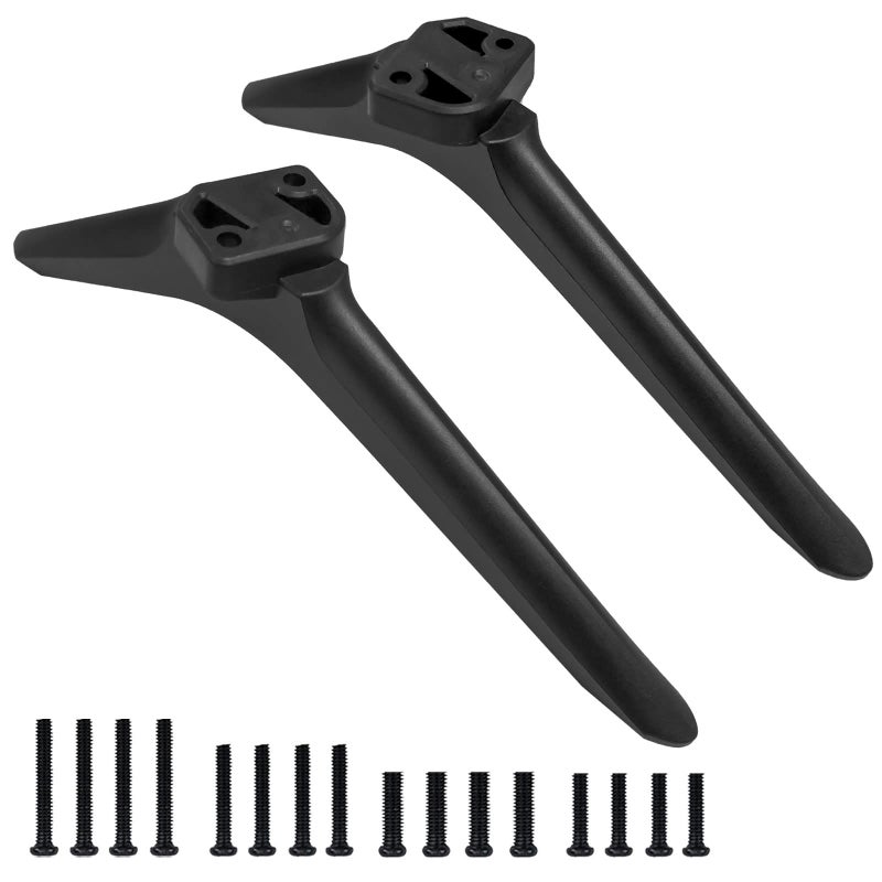 TV Stand for Hisense TV Legs TV Stand Legs for Hisense 32 43 50 55 58 65 Roku TV for 50R6E3 55R6090G 55R6G 55U6GR5 58R6E3 32H4030F3 65R6090G5 with Screws