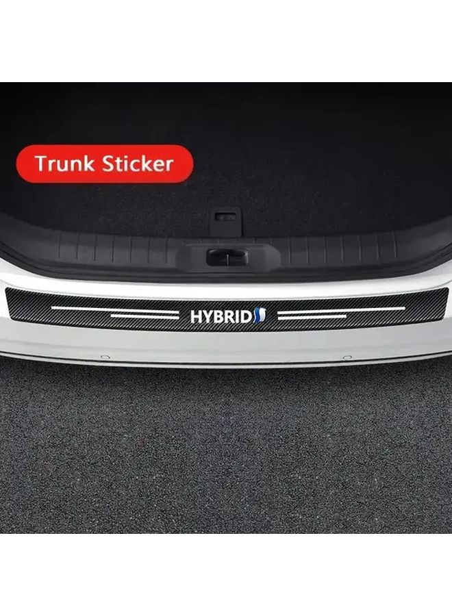 9 Pieces Car Door Sill Protector Stickers Self Adhesive Waterproof Scratch Resistant For Most Vehicles - Image 5