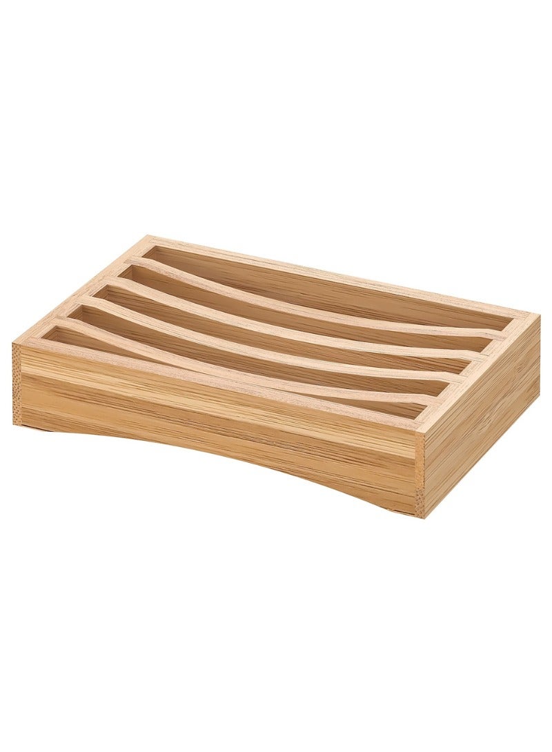 Dragan Soap Dish – Bamboo | Natural Bathroom Accessory - Image 1