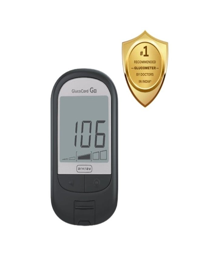 ARKRAY GlucoCard G+ Diabetes Kit with 25 Lancets (Only Meter. No Strips) | Blood Glucose Monitor - Image 1