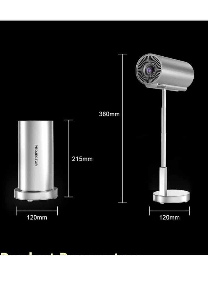 Mini Projector WiFi Bluetooth Portable Projector 1080P  Video Projector Telescopic Stand Outdoor Movie Projector - Image 3