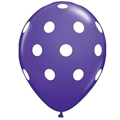 Smart Picks Smart Picks Birthday Party Polka Dot Balloons Pack of 50  - Image 2