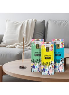 Zed Black Zed Black Evolve Petals-Glow-Mist Premium Incense Sticks Pack of 3 Agarbatti Stick Nature Inspired Fragrances for Puja, Meditation, Refreshing Ambience  - Image 3