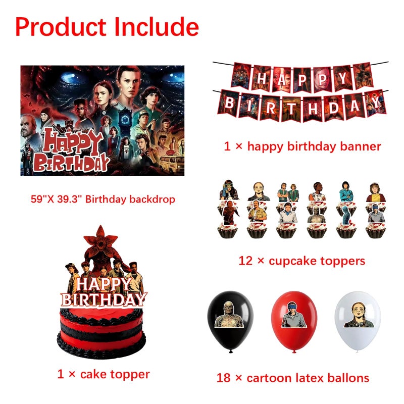 NOVMPAQ Birthday Queue Decorations, Including Background, Balloons, And Cake Decorations; Pink Girl School Classroom Decorations, Fan Meeting, Birthday Party (Style D) - Image 2