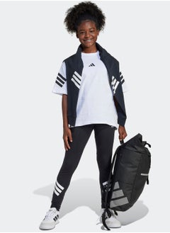 Adidas Youth Future Icons 3 Stripes Leggings  - Image 5