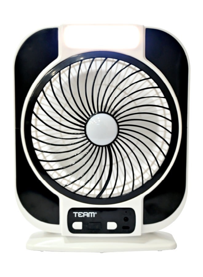 TEAM Rechargeable Fan | Long-Lasting Fan | Multifunctional | Compact Portable Fan. - Image 3