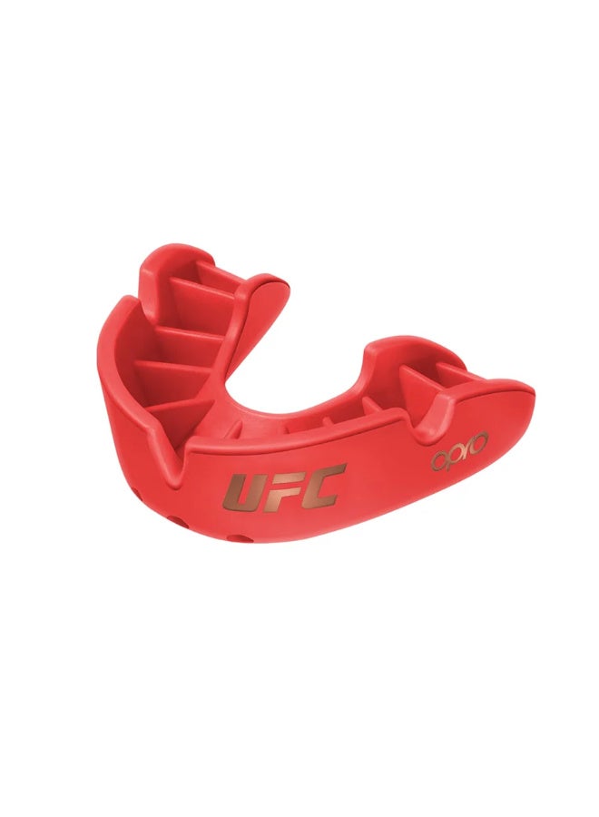 OPRO SELF FIT UFC BRONZE RED ADULT - Image 1