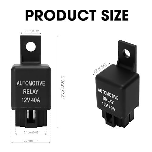 Klanata Automotive Relay, 12V 40amp 4pin Car Fan Relay Replacement, Fls821 Switching Fan for Ensuring Stable Operation of The Air Conditioning System - Image 5