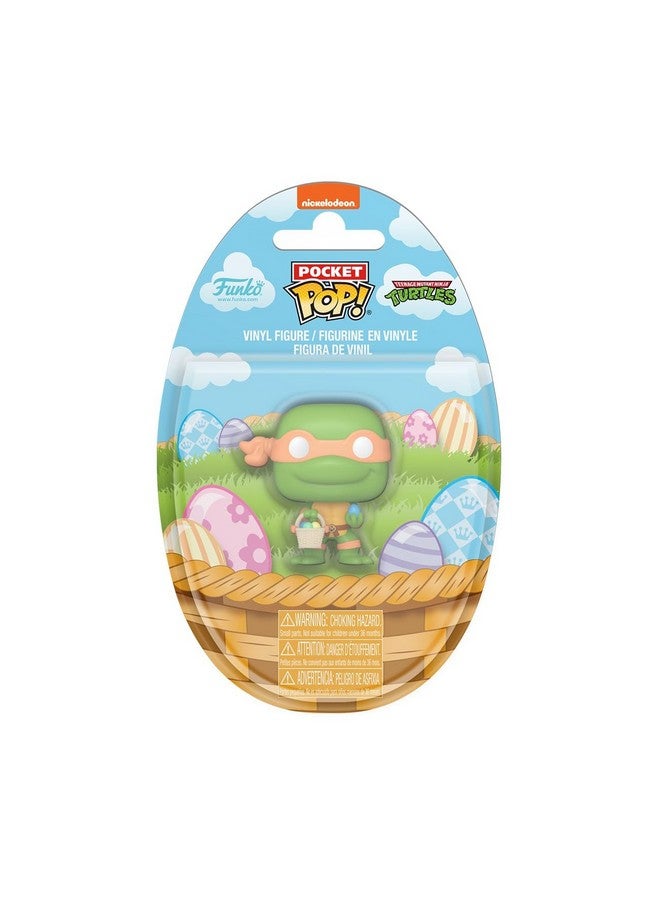 Funko Pocket Pop! Teenage Mutant Ninja Turtles: Easter - Michaelangelo - Image 1