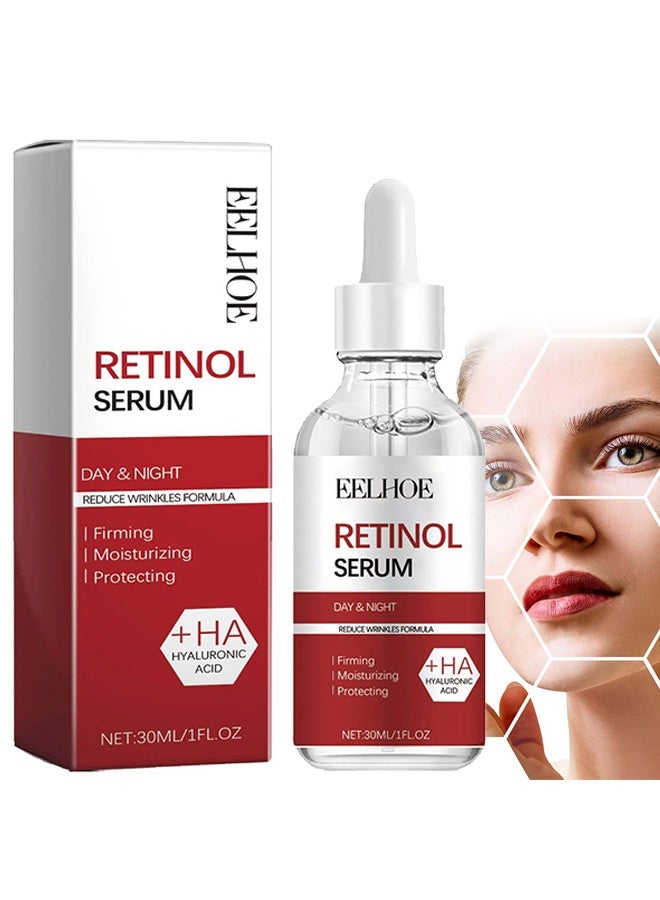 EELHOE Retinol Serum  - Retinol Face Serum For Anti Wrinkle, Dark Spot Serum For Brightening And Rejuvenating Skin - Anti Aging, Moisturize ，30ml - Image 1