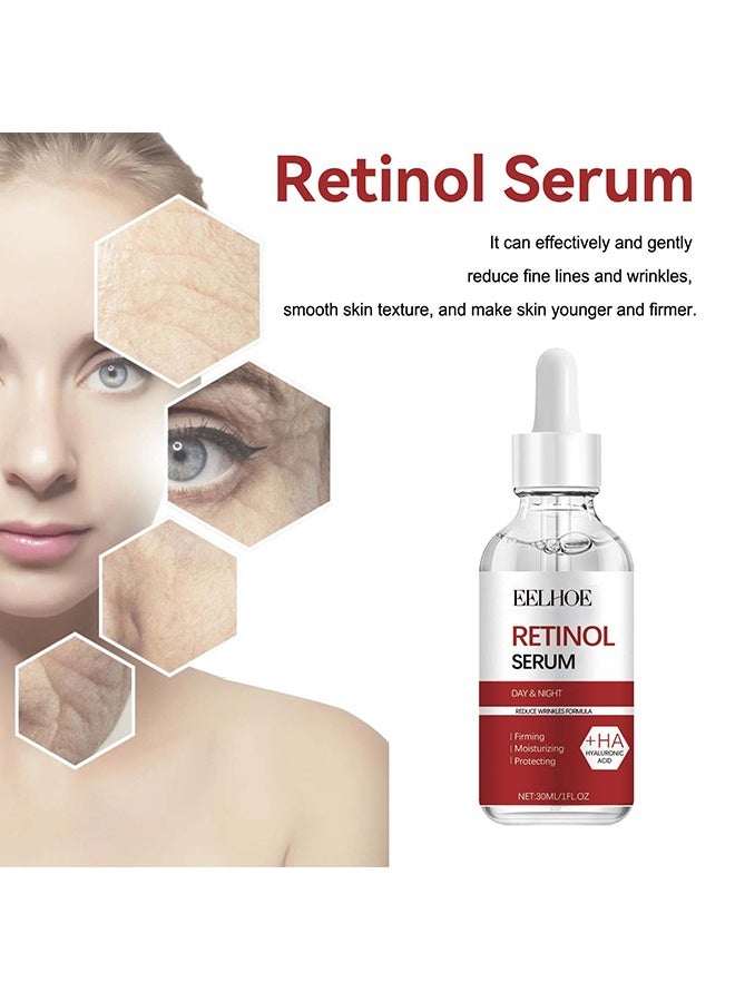 EELHOE Retinol Serum  - Retinol Face Serum For Anti Wrinkle, Dark Spot Serum For Brightening And Rejuvenating Skin - Anti Aging, Moisturize ，30ml - Image 2