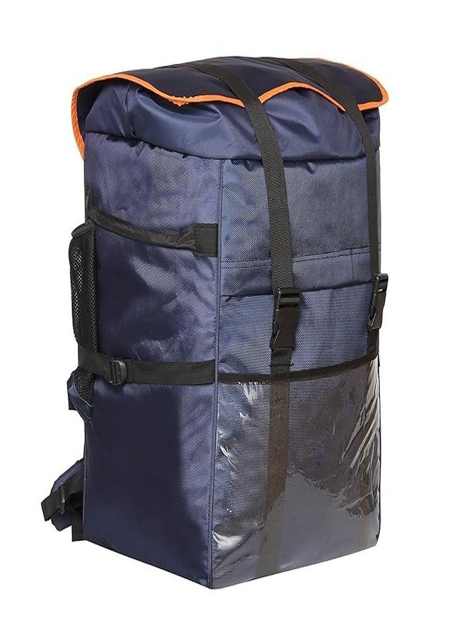 SSBC Heavy Duty Large Delivery Bag | E-Kart & Food Delivery Bag | Professional Logistics Courier Delivery Backpack I 128Litre Capacity Waterproof,26 * 13 * 16Inches with up to 40 kg Load Capacity - Image 1
