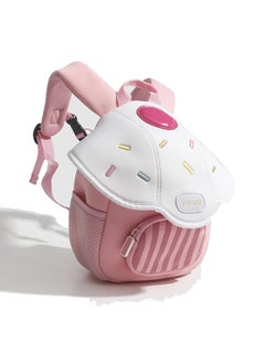 Generic Cute Mushroom Backpack for Kids,Mini Travel Bag for 1-6 Years,Perfect Kindergarten Gift，Suitable for children 60-130cm tall（pink）  - Image 2