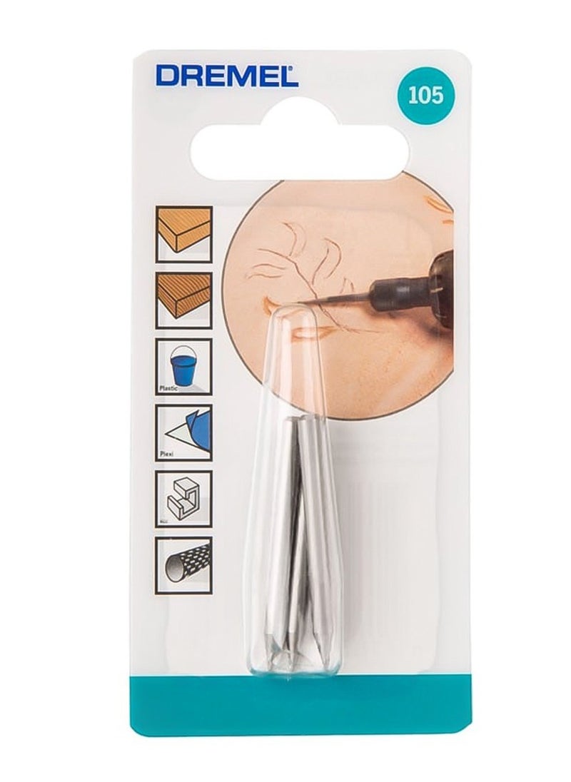 DREMEL Dremel 105 Engraving Cutter (0.8 mm) 