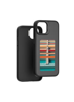 OASIS DESERT Iphone13/14 NFC Projection Ink Screen Diy Smart Phone Case  - Image 1