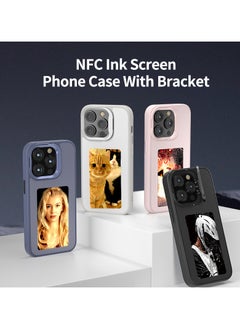 OASIS DESERT Iphone13/14 NFC Projection Ink Screen Diy Smart Phone Case  - Image 2