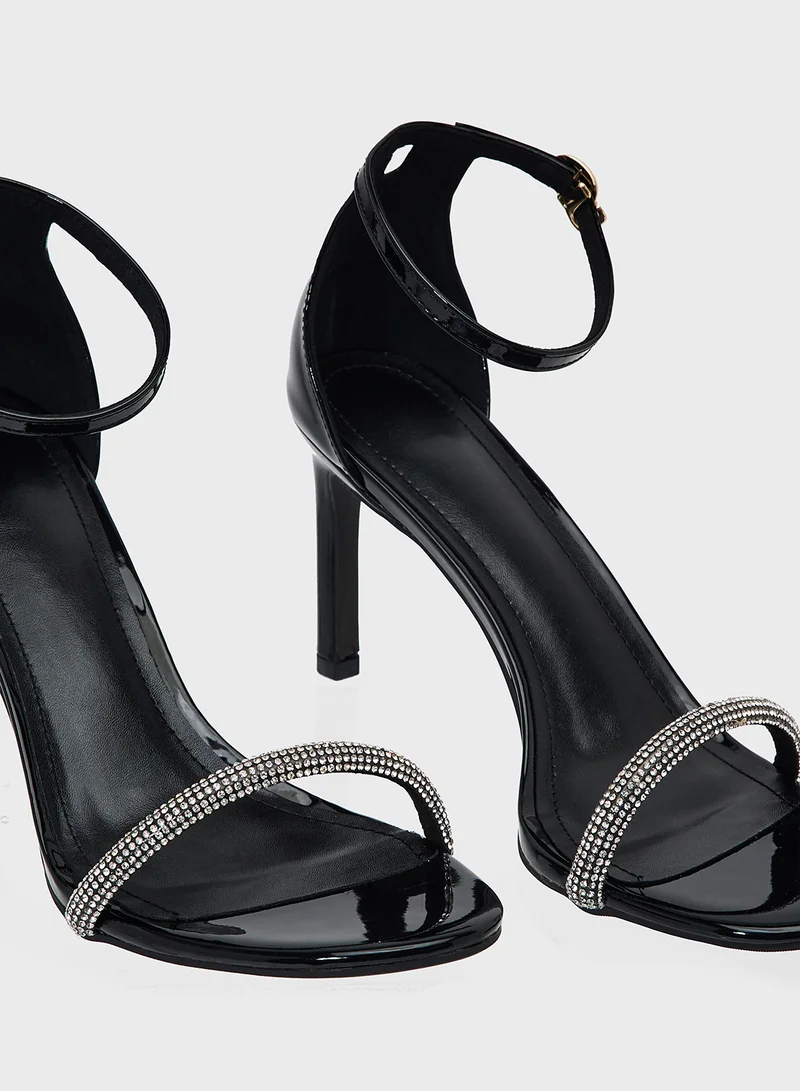 ELLA Embellished Heeled Sandal