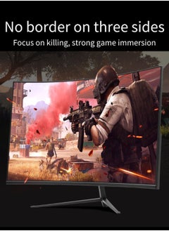 HILUKE 32 Inch 2K Computer Monitor, IPS 1440p Monitor with Ultra-Thin Bezels, HDR10, Freesync/G-sync, HDMI/DP Ports, Tilt Adjustable, Eyecare, Ideal for Business, Office, and Casual Gaming  - Image 4