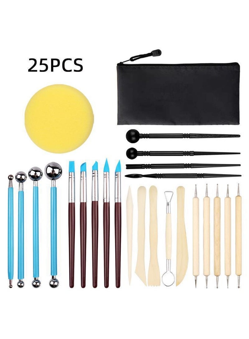 عام أدوات الصهارة - مجموعة من 25 قطعة في أكياس زيبر من الأوكسفورد المطهر ضد الماء - عصي قمم زهرة أسطوانية - لتطوير قدرة الأطفال على العمل بيدهم - Image 1