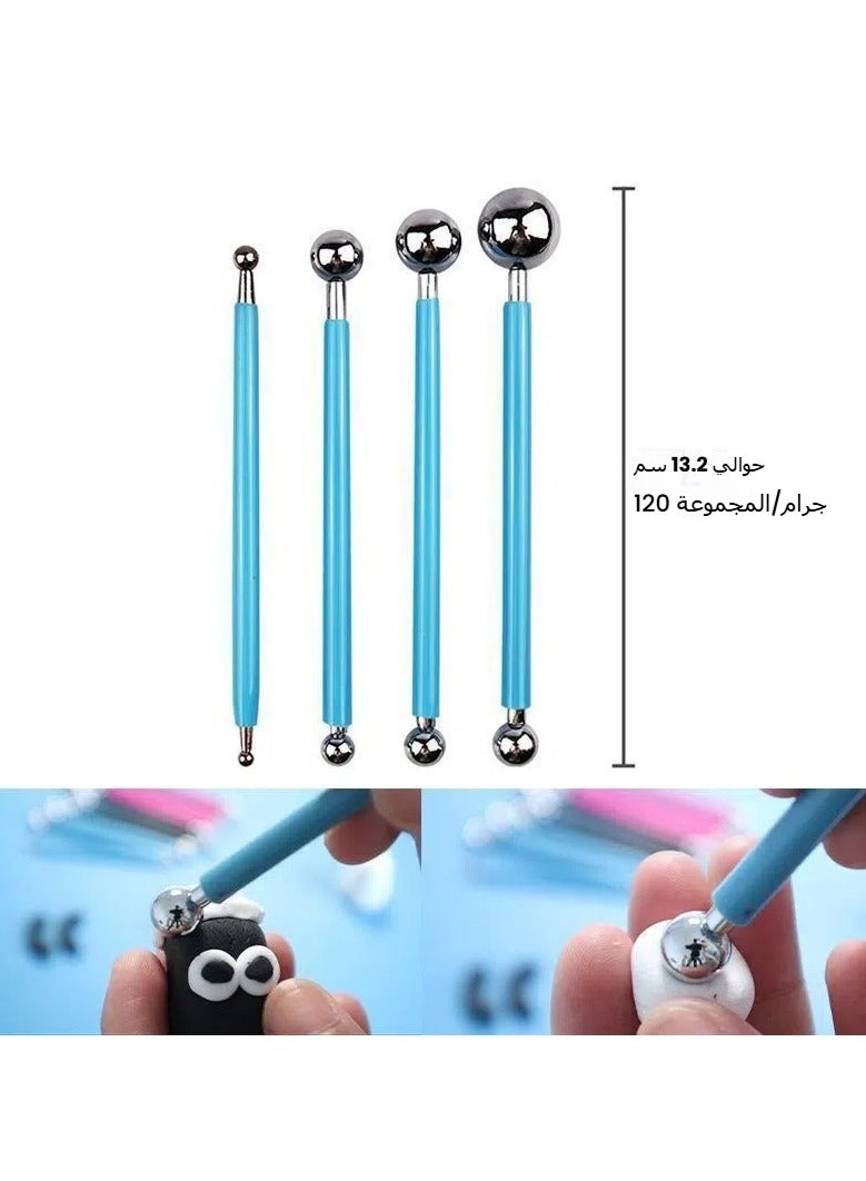 عام أدوات الصهارة - مجموعة من 25 قطعة في أكياس زيبر من الأوكسفورد المطهر ضد الماء - عصي قمم زهرة أسطوانية - لتطوير قدرة الأطفال على العمل بيدهم - Image 2