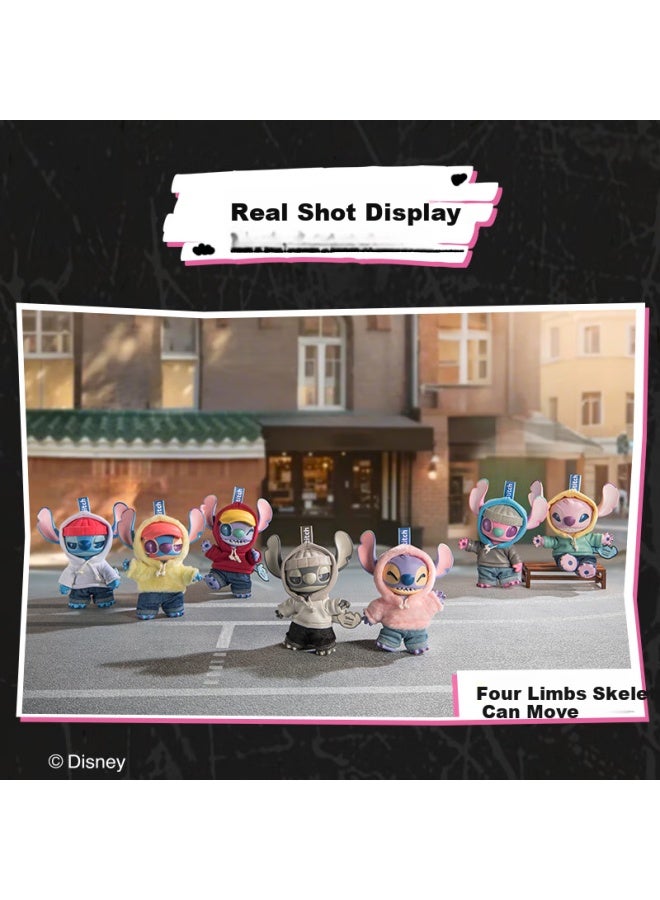 Miniso Disney Sch Genz Street Series Resin Plush Blind Box Pendant Action Figure Toy Birthday Gift - Image 2