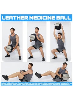 Generic Soft Medicine Wall Ball for Full Body Fitness Exercises 3KG, Yellow  - Image 2