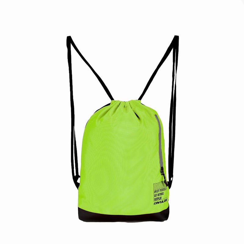 DIVULGE Drawstring Daypack Bag Sports Backpack Gym Bag, Backpack and Multi-Utility Bag for Running, Outdoor and Indoor Sports - Image 1