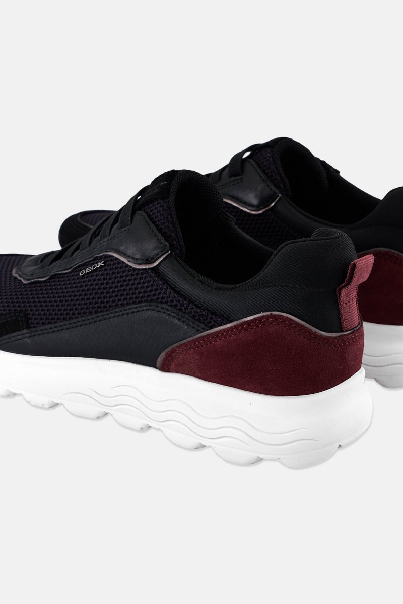 GEOX Women Spherica Lace Up Casual Sneaker, Multicolor - Image 3