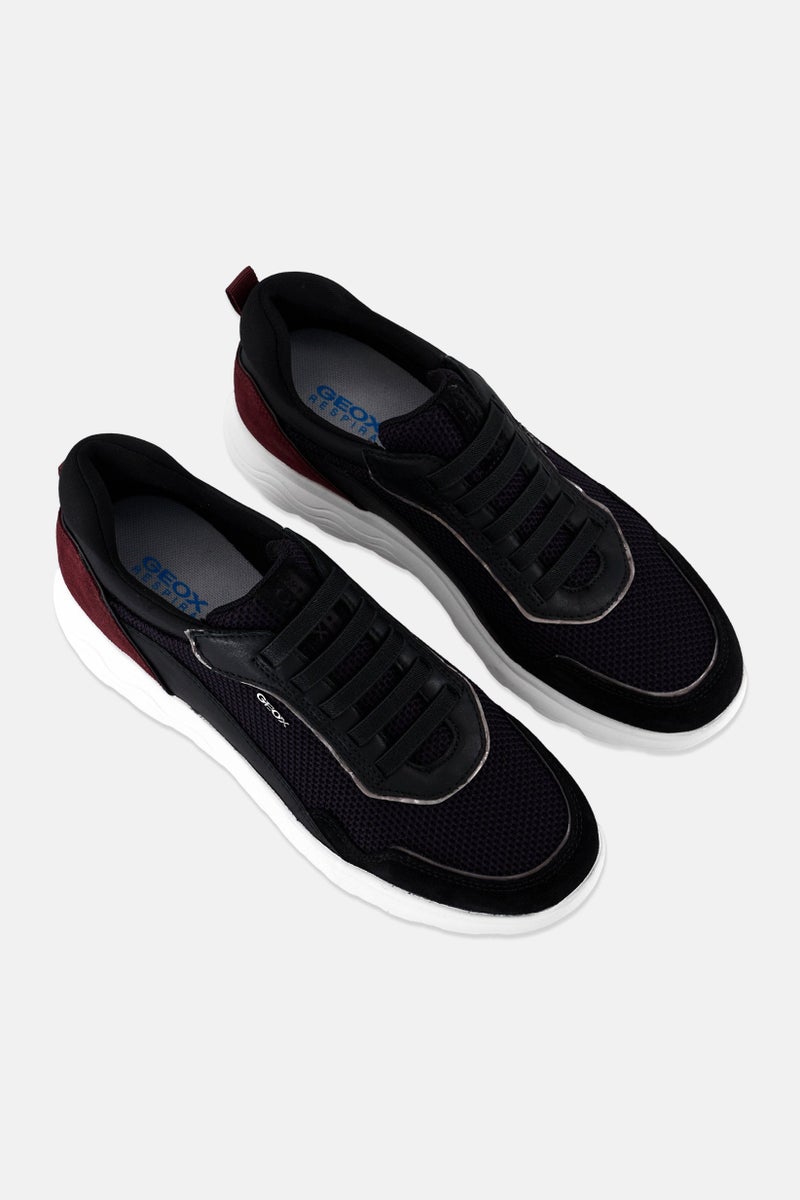 GEOX Women Spherica Lace Up Casual Sneaker, Multicolor - Image 4