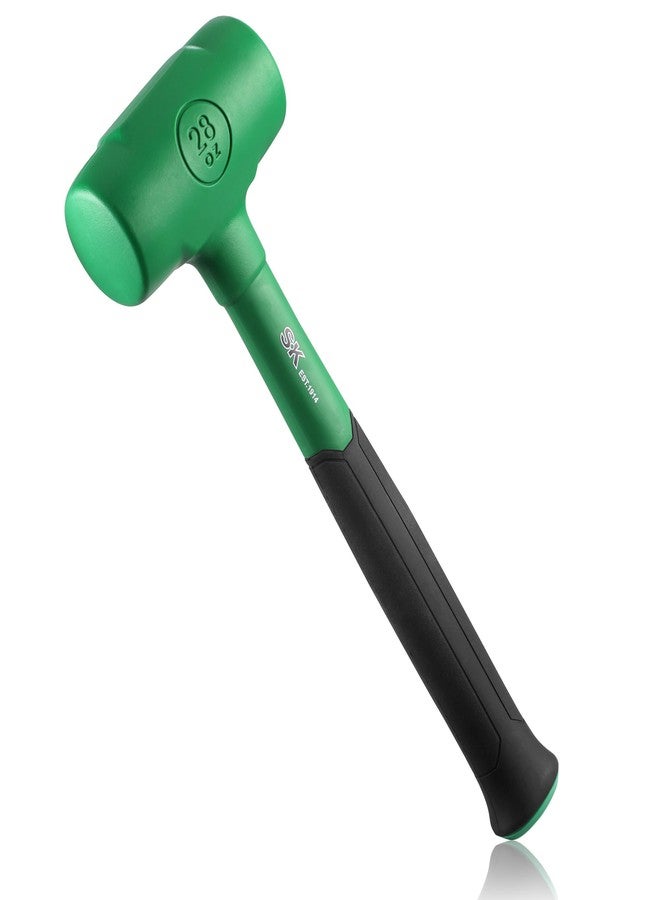 SK 28oz Dead Blow Hammer, Steel Shot-Filled Molded Head, A3 Steel, Anti-Slip Grip - Image 1