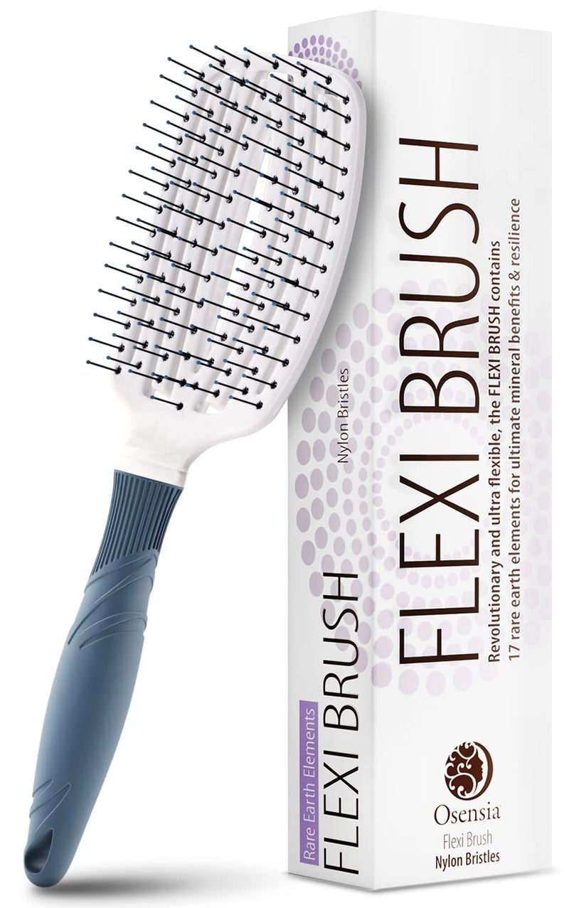 Osensia Detangling Brush for Curly Hair - Thick and Dry Hair Type. Travel Detangle Brush for Women, Men, and Kids. - Image 1
