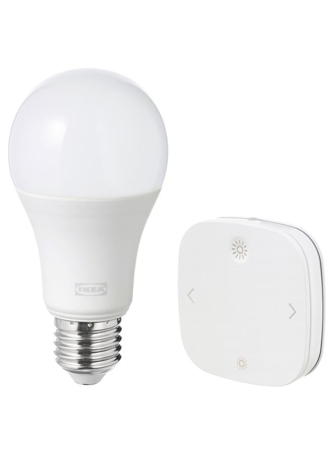 زبون طقم التحكم عن بعد، ذكي لاسلكي قابل للتعتيم/طيف أبيض، E27 - Image 1