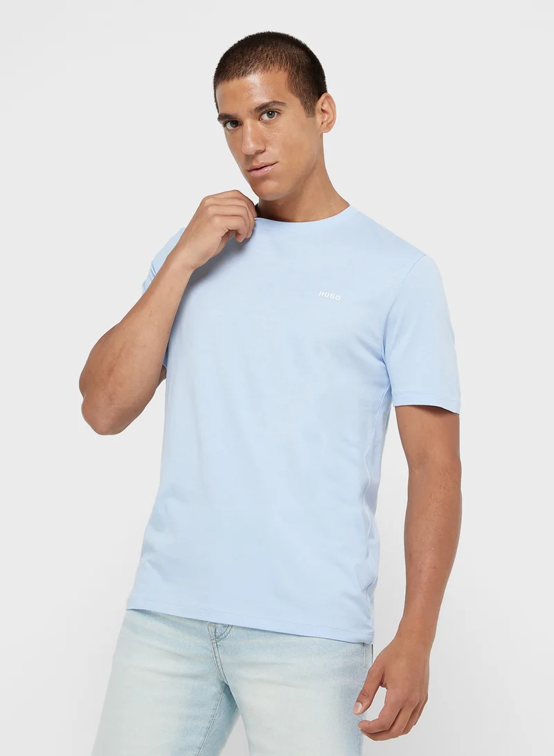 HUGO Logo Crew Neck T-Shirt