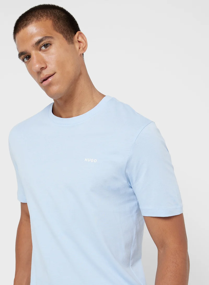 HUGO Logo Crew Neck T-Shirt