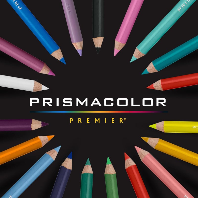 Prismacolor أقلام تلوين بريميير، ناعمة، بألوان متنوعة، 36 قطعة - متينة، زاهية، فائقة السلاسة، تلوين للكبار، رسم، تخطيط، فنون وحرف - Image 3