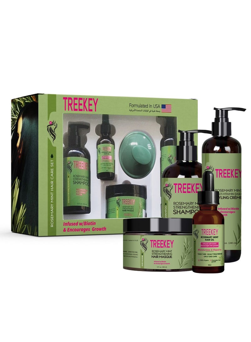 Rose Mary Tareekey Rose Mary Mint Hair Care Set