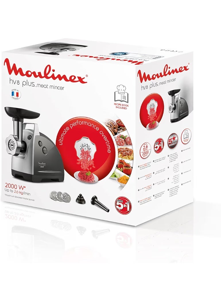 مولينكس مفرمة اللحوم مولينكس Hv8 بلس 5 في 1 2000.0 W ME682826 رمادي داكن - Image 5