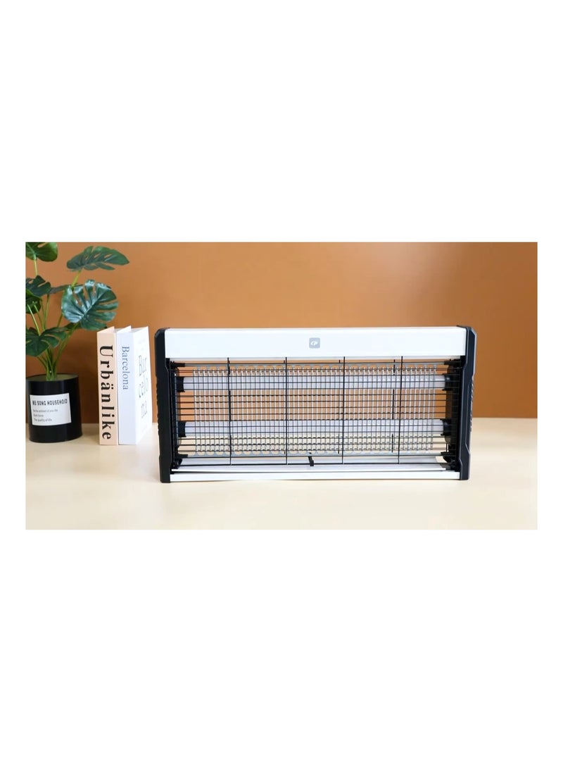 Huitich - Advanced 20W ABS Mosquito Killer Lamp Effective Mosquito Control for 80m2 White Small - Image 1