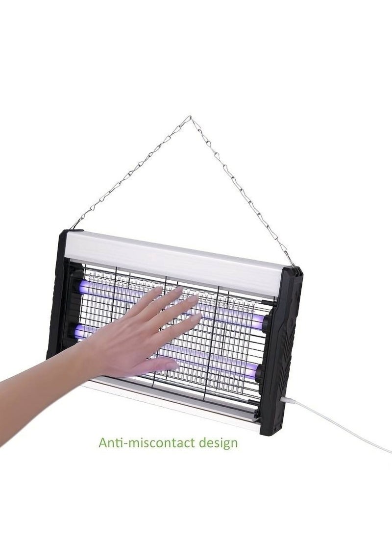 Huitich - Advanced 20W ABS Mosquito Killer Lamp Effective Mosquito Control for 80m2 White Small - Image 1
