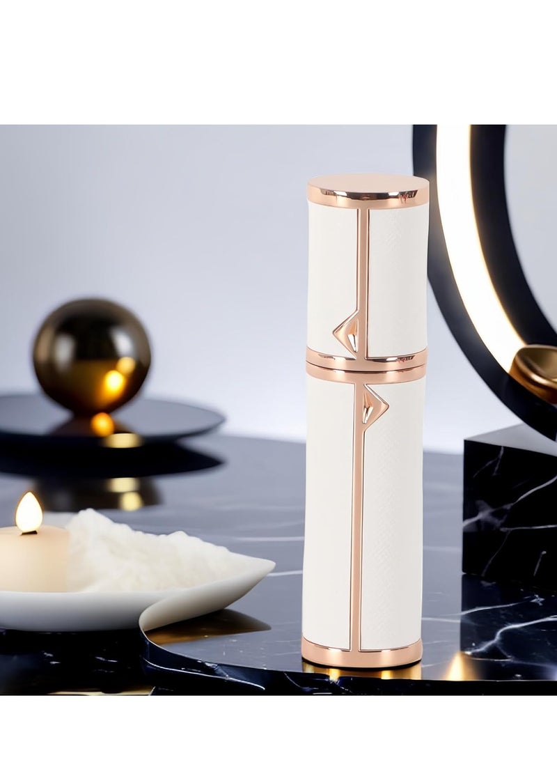 GUDOO Perfume Refill Bottle 6ML Atomizer Spray Bottle with Refillable Perfume Bottle For Men and Women|Perfume bottle for Travel|Pocket Size Mini Perfume Atomizer for Purse White - Image 4